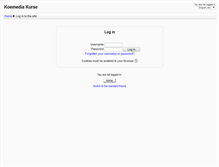 Tablet Screenshot of koemedia.com